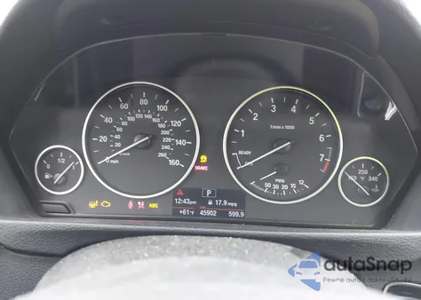 2013 BMW 328I xDrive from USA, damaged, VIN WBA3B5G58DNS00569